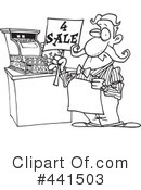 Clerk Clipart #441503 by toonaday