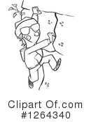 Climbing Clipart #1264340 by toonaday