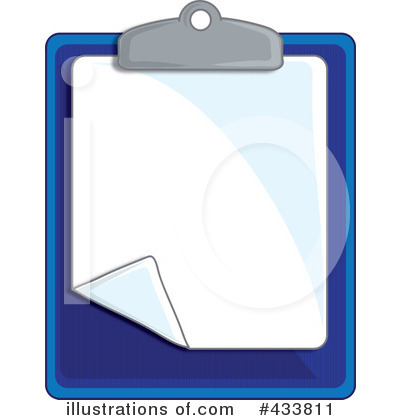 Royalty-Free (RF) Clipboard Clipart Illustration by Pams Clipart - Stock Sample #433811