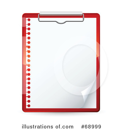 Royalty-Free (RF) Clipboard Clipart Illustration by beboy - Stock Sample #68999