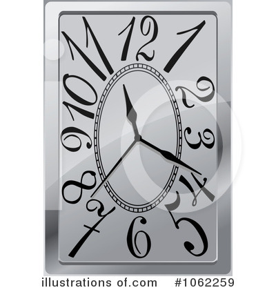 Royalty-Free (RF) Clock Clipart Illustration by Vector Tradition SM - Stock Sample #1062259