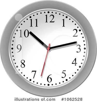 Royalty-Free (RF) Clock Clipart Illustration by Vector Tradition SM - Stock Sample #1062528