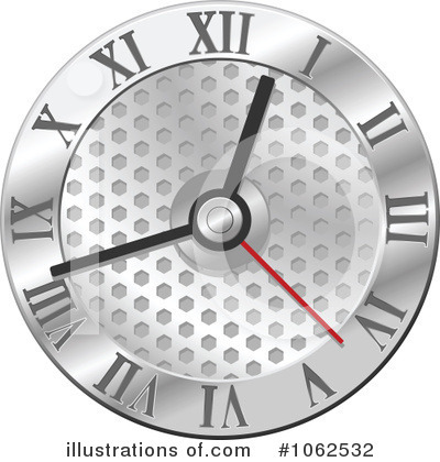 Royalty-Free (RF) Clock Clipart Illustration by Vector Tradition SM - Stock Sample #1062532