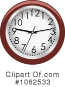 Clock Clipart #1062533 by Vector Tradition SM