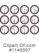 Clock Clipart #1146397 by Johnny Sajem