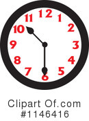 Clock Clipart #1146416 by Johnny Sajem