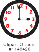 Clock Clipart #1146420 by Johnny Sajem
