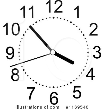 Royalty-Free (RF) Clock Clipart Illustration by Vector Tradition SM - Stock Sample #1169546