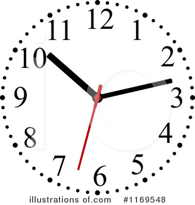 Wall Clock Clipart #1169548 by Vector Tradition SM