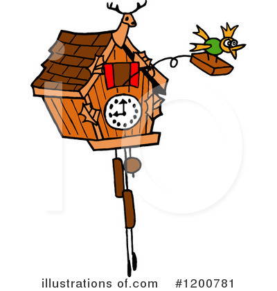 Clock Clipart #1200781 by LaffToon