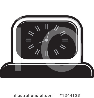 Royalty-Free (RF) Clock Clipart Illustration by Lal Perera - Stock Sample #1244128