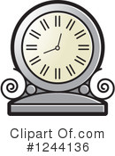 Clock Clipart #1244136 by Lal Perera