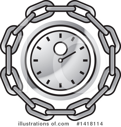 Royalty-Free (RF) Clock Clipart Illustration by Lal Perera - Stock Sample #1418114