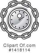 Clock Clipart #1418114 by Lal Perera