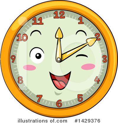 Royalty-Free (RF) Clock Clipart Illustration by BNP Design Studio - Stock Sample #1429376