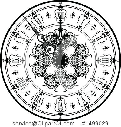 Royalty-Free (RF) Clock Clipart Illustration by dero - Stock Sample #1499029