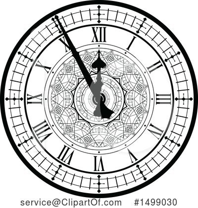 Clocks Clipart #1499030 by dero