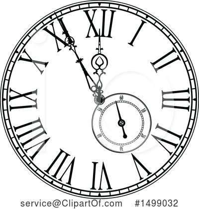Royalty-Free (RF) Clock Clipart Illustration by dero - Stock Sample #1499032