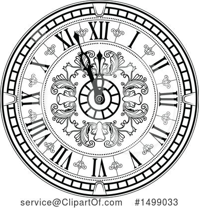 Clocks Clipart #1499033 by dero