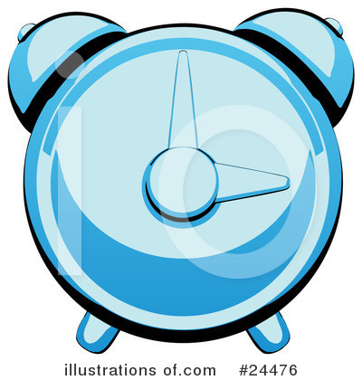 Royalty-Free (RF) Clock Clipart Illustration by Leo Blanchette - Stock Sample #24476