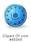 Clock Clipart #45349 by Oligo