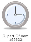 Clock Clipart #59633 by oboy
