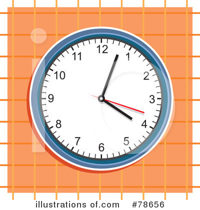 Royalty-Free (RF) Clock Clipart Illustration by Prawny - Stock Sample #78656
