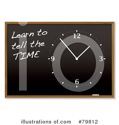 Royalty-Free (RF) Clock Clipart Illustration by michaeltravers - Stock Sample #79812