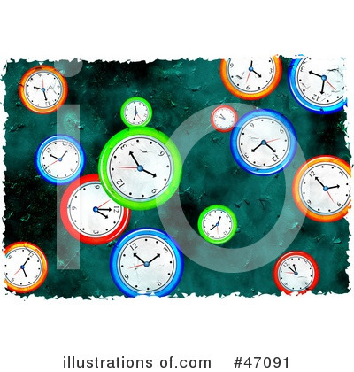 Royalty-Free (RF) Clocks Clipart Illustration by Prawny - Stock Sample #47091
