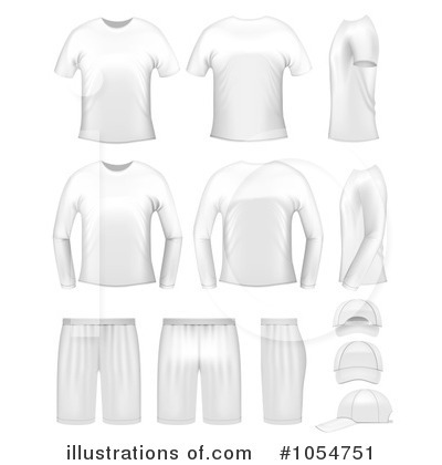 Tshirts Clipart #1054751 by vectorace