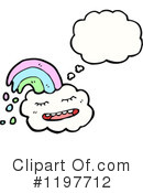 Cloud And Rainbow Clipart #1197712 by lineartestpilot