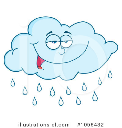 Royalty-Free (RF) Cloud Clipart Illustration by Hit Toon - Stock Sample #1056432