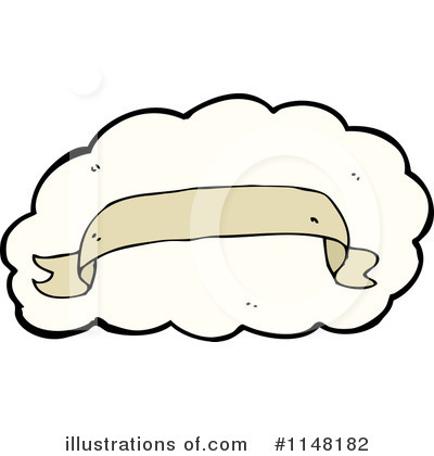 Royalty-Free (RF) Cloud Clipart Illustration by lineartestpilot - Stock Sample #1148182