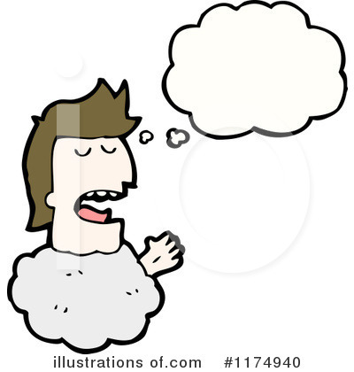 Royalty-Free (RF) Cloud Clipart Illustration by lineartestpilot - Stock Sample #1174940