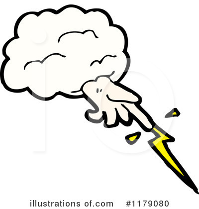 Royalty-Free (RF) Cloud Clipart Illustration by lineartestpilot - Stock Sample #1179080