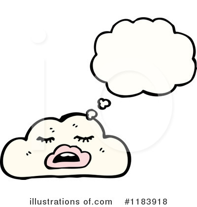 Royalty-Free (RF) Cloud Clipart Illustration by lineartestpilot - Stock Sample #1183918