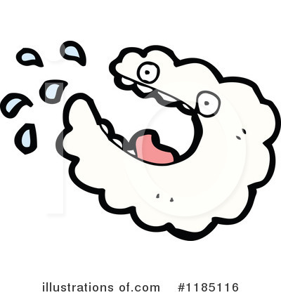 Royalty-Free (RF) Cloud Clipart Illustration by lineartestpilot - Stock Sample #1185116