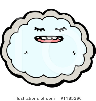 Royalty-Free (RF) Cloud Clipart Illustration by lineartestpilot - Stock Sample #1185396