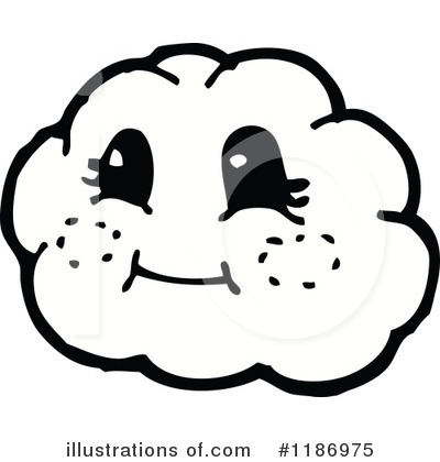 Royalty-Free (RF) Cloud Clipart Illustration by lineartestpilot - Stock Sample #1186975