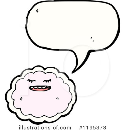 Royalty-Free (RF) Cloud Clipart Illustration by lineartestpilot - Stock Sample #1195378