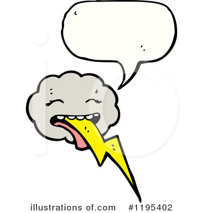 Royalty-Free (RF) Cloud Clipart Illustration by lineartestpilot - Stock Sample #1195402