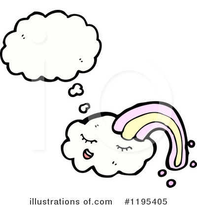 Royalty-Free (RF) Cloud Clipart Illustration by lineartestpilot - Stock Sample #1195405
