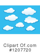Cloud Clipart #1207720 by Vector Tradition SM