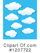 Cloud Clipart #1207722 by Vector Tradition SM
