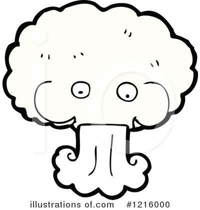 Royalty-Free (RF) Cloud Clipart Illustration by lineartestpilot - Stock Sample #1216000