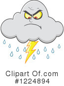 Cloud Clipart #1224894 by Hit Toon