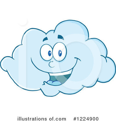 Royalty-Free (RF) Cloud Clipart Illustration by Hit Toon - Stock Sample #1224900