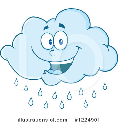 Royalty-Free (RF) Cloud Clipart Illustration by Hit Toon - Stock Sample #1224901