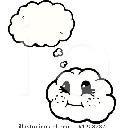 Royalty-Free (RF) Cloud Clipart Illustration by lineartestpilot - Stock Sample #1228237