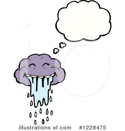 Royalty-Free (RF) Cloud Clipart Illustration by lineartestpilot - Stock Sample #1228475